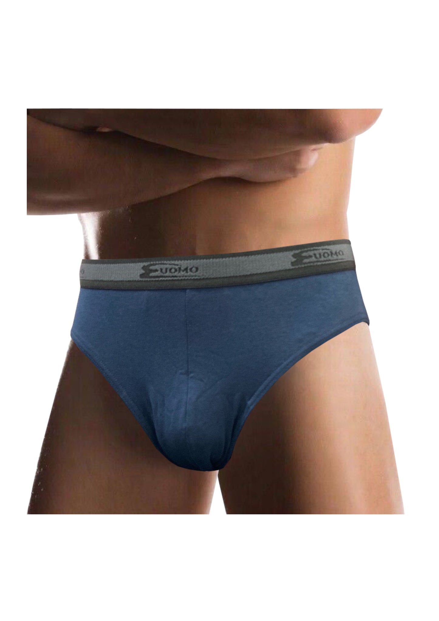 COTONELLA Slip Uomo art. 2383 Cotone Elasticizzato Set 2 Pezzi